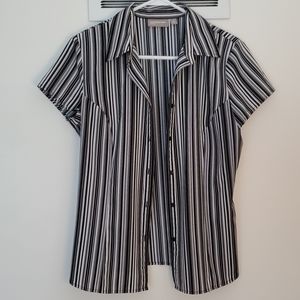 Croft & Barrow Button Up Blouse